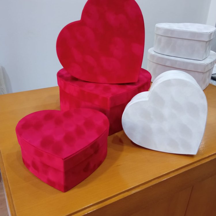 Caixa em Forma de Coração